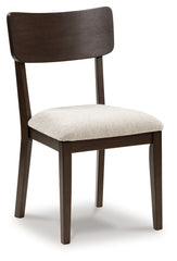 Bay Furniture Gallery - Ashley Furniture - Mallenette Dining Chair - Dining UPH Side Chair (Set of 2) / Merlot - PCD607-07