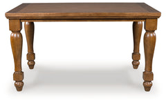 Bay Furniture Gallery - Ashley Furniture - Greddinton Counter Height Dining Table - RECT Dining Room Counter Table / Brown - PCD824-13