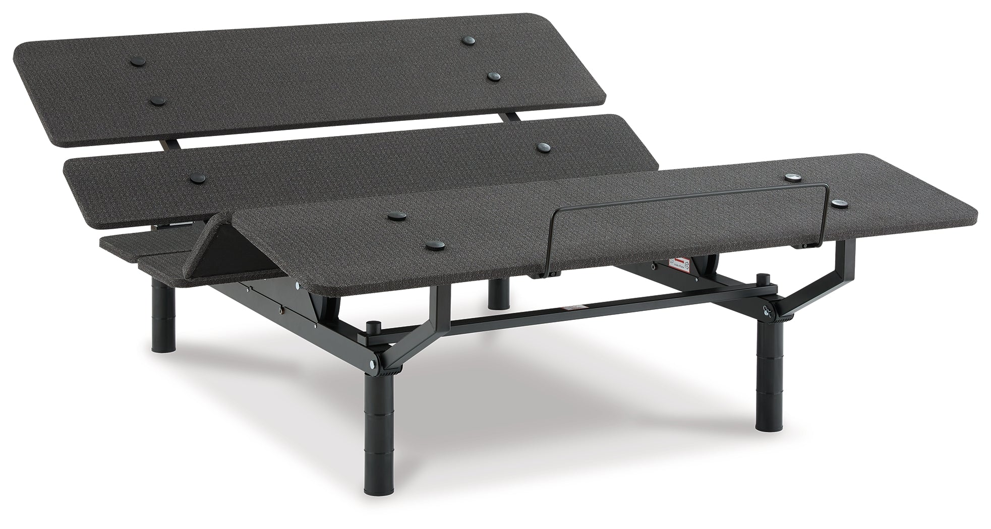 Bay Furniture Gallery - Ashley Furniture - Cosmic Power Base Queen Adjustable Base - Queen Adjustable Base / Black - M8X232