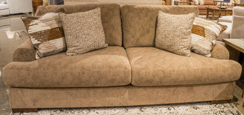 Bay Furniture Gallery - Ashley Furniture - Jayne Park Living Room - Sofa / Pecan - PC8150538