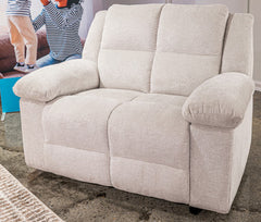 Bay Furniture Gallery - Ashley Furniture - Orlen Living Room - Zero Wall Wide Seat Recliner / Winter - 8160252