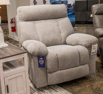 Bay Furniture Gallery - Ashley Furniture - Hoyne Park Living Room - Rocker Recliner / Smoke - PC8281625