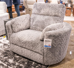 Bay Furniture Gallery - Ashley Furniture - Gosaldo Living Room - Swivel Glider Power Recliner / Lead - PC8630495