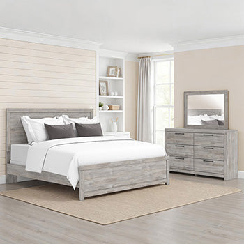 Bay Furniture Gallery - Ashley Furniture - Broachmyn Bedroom - Bedroom Mirror / Gray - PCB1120-36