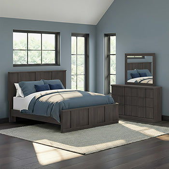 Bay Furniture Gallery - Ashley Furniture - Shaehartin Bedroom - Six Drawer Dresser / Dark Brown - PCB3167-31