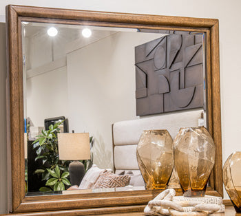 Bay Furniture Gallery - Ashley Furniture - Baskinger Bedroom - Bedroom Mirror / Brown - PCB863-36