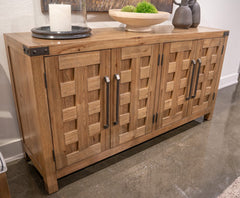 Bay Furniture Gallery - Ashley Furniture - Gramburg Dining Room - Dining Room Server / Light Brown - PCD858-60