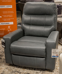 Bay Furniture Gallery - Ashley Furniture - Pennacle Pier Living Room - PWR Recliner/ADJ Headrest - PCU1350113