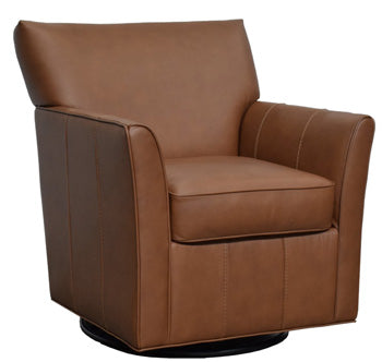 Bay Furniture Gallery - Ashley Furniture - Braydunn Swivel Glider Accent Chair - Swivel Glider Accent Chair / Caramel - A3000821