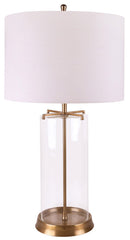 Bay Furniture Gallery - Ashley Furniture - Gizeh Lighting - Glass Table Lamp (1/CN) - L430954