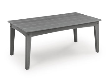 Bay Furniture Gallery - Ashley Furniture - Cove Beach Outdoor - Rectangular Cocktail Table - PCP803-701