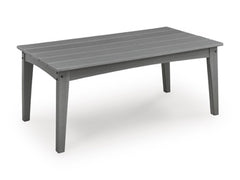 Bay Furniture Gallery - Ashley Furniture - Cove Beach Outdoor - Rectangular Cocktail Table - PCP803-701