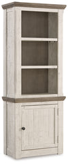 Bay Furniture Gallery - Ashley Furniture - Havalance Right Pier Cabinet - Right Pier Cabinet / Two-tone - W814-34